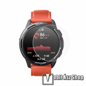 Xiaomi Watch Color 2 38mm, TPU okosóra képernyővédő fólia, 1db, Clear, törlőkendővel kép