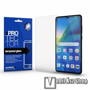 Xpro előlap védő karcálló edzett üveg - 0, 33 mm vékony, 9H, Arc Edge, A képernyő sík részét védi - HUAWEI P30 - GYÁRI kép