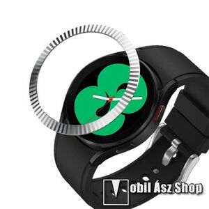 Okosóra lünetta védő rozsdamentes acél - EZÜST - SAMSUNG Galaxy Watch4 Classic 42mm (SM-R880) kép