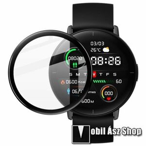 IMAK Flexible Nano Glass rugalmas edzett üveg - 1db, 9H, 3D, A teljes felületén tapad! - A TELJES ELŐLAPOT VÉDI! - FEKETE - Mibro Lite - GYÁRI kép