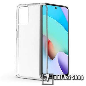 Szilikon védő tok / hátlap - ÁTLÁTSZÓ - Xiaomi Redmi 10 / Redmi 10 Prime / Redmi 10 (2022) kép