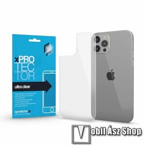 Xpro Hátlapvédő fólia - Ulta Clear - 1db, törlőkendővel, A hátlap sík részét védi! - APPLE iPhone 13 Pro Max - GYÁRI kép