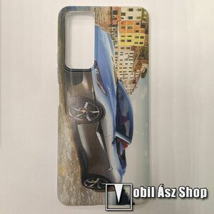 Szilikon védő tok / hátlap - SPORTAUTÓ MINTÁS - HUAWEI P smart (2021) / HUAWEI Y7a kép