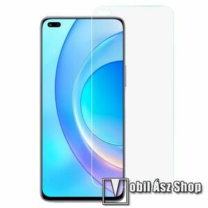 Előlap védő karcálló edzett üveg - 0, 3 mm vékony, 9H, Arc Edge, A képernyő sík részét védi - HUAWEI nova 8i / Honor 50 Lite / Honor X20 kép