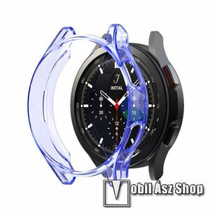Okosóra szilikontok - ÁTTETSZŐ KÉK - SAMSUNG Galaxy Watch4 Classic 46mm (SM-R890) kép