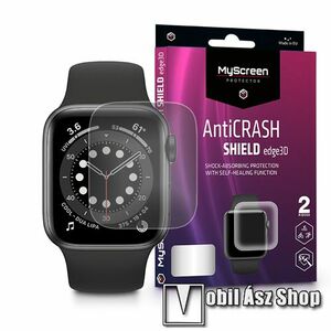 MyScreen Protector AntiCrash Shield Edge3D okosóra képernyővédő fólia - Ultra Clear, ÖNREGENERÁLÓ! - 2db - APPLE Watch Series 4 40mm / Series 5 40mm / Series 6 40mm / Series SE 40mm - GYÁRI kép