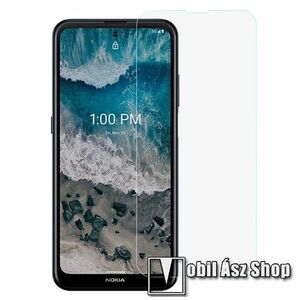 Előlap védő karcálló edzett üveg - 0, 3 mm vékony, 9H, Arc Edge, A képernyő sík részét védi - Nokia X100 kép