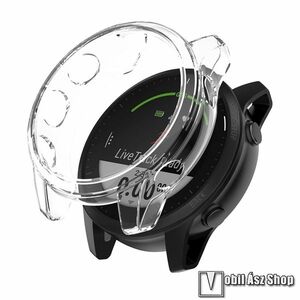 Garmin Forerunner 945 LTE, Okosóra szilikontok, Keret, Bumper, Átlátszó kép