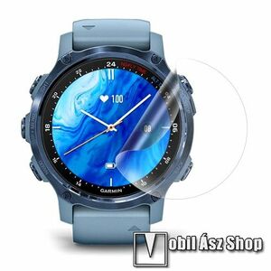 Garmin Descent MkS 43mm, TPU okosóra képernyővédő fólia, 1db, Clear, törlőkendővel kép