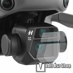 Kameralencse karcálló edzett üveg - 2szett / 4db, 0, 3 mm vékony, 9H - DJI Mavic 3 kép