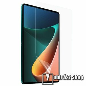 Képernyővédő fólia - Ultra Clear - 1db, PET, törlőkendővel, A képernyő sík részét védi - Xiaomi Pad 5 / Pad 5 Pro kép