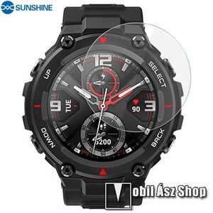 Xiaomi Amazfit T-Rex Pro, Sunshine Hydrogel TPU okosóra képernyővédő fólia, Ultra Clear, Önregeneráló!, 1db kép