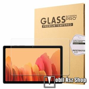 Előlap védő karcálló edzett üveg - 0, 3mm vékony, 9H, Arc Edge, A képernyő sík részét védi - SAMSUNG Galaxy Tab A8 10.5 (2021) (SM-X200/SM-X205) kép