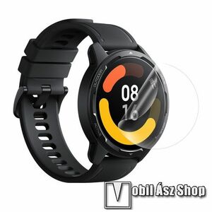 TPU okosóra képernyővédő fólia - Ultra Clear - 1db, törlőkendővel - Xiaomi Watch Color 2 kép