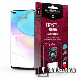 MYSCREEN CRYSTAL BacteriaFREE képernyővédő fólia - CRYSTAL - 1db, törlőkendővel, antibakteriális, A képernyő sík részét védi! - HUAWEI nova 8i / Honor 50 Lite / Honor X20 - GYÁRI kép