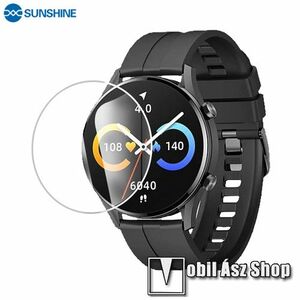 Xiaomi Imilab W12, Sunshine Hydrogel TPU okosóra képernyővédő fólia, Ultra Clear, Önregeneráló!, 1db kép