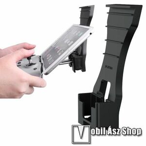 DJI Mavic 3 / Air 2S / Air 2 / Mini 2 modellekhez távirányító telefontartó hosszabbító táblagépekhez - max 175mm rögzítési hosszúság, állítható dőlésszög - FEKETE kép
