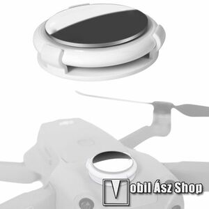 SUNNYLIFE műanyag védő tok Apple AirTag-hez - drónokra ragasztható, erős tapadású, nyom nélkül eltávolítható - FEHÉR kép