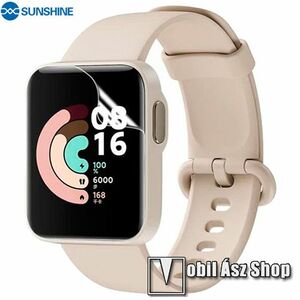 Xiaomi Redmi Watch 2 Lite, Sunshine Hydrogel TPU okosóra képernyővédő fólia, Ultra Clear, Önregeneráló!, 1db kép