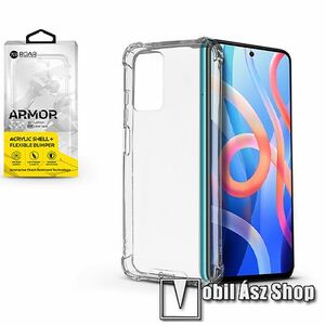 ROAR ARMOR GEL műanyag védő tok / hátlap - ÁTLÁTSZÓ - szilikon szegély, erősített sarkok, ERŐS VÉDELEM! - Xiaomi Poco M4 Pro 5G / Redmi Note 11 5G (For China Market) / Note 11T 5G / Note 11S 5G - GYÁRI kép