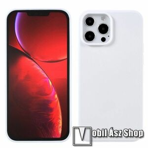X-LEVEL Guardian Series szilikon védő tok / hátlap - FEHÉR - mikroszálas szövettel bevont belsővel - APPLE iPhone 13 Pro - GYÁRI kép