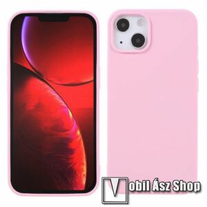 X-LEVEL Guardian Series szilikon védő tok / hátlap - RÓZSASZÍN - mikroszálas szövettel bevont belsővel - APPLE iPhone 13 mini - GYÁRI kép