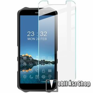 IMAK H előlap védő karcálló edzett üveg - 9H, A képernyő sík részét védi - Oukitel WP12 Pro - GYÁRI kép