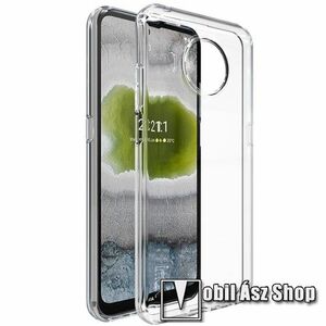 IMAK UX-5 szilikon védő tok / hátlap - 1, 3mm vékony - ÁTLÁTSZÓ - NOKIA X10 / NOKIA X20 - GYÁRI kép