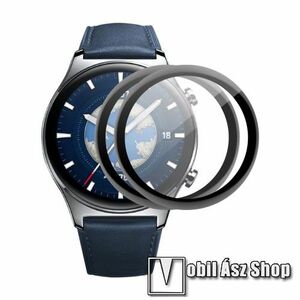 ENKAY Okosóra Flexible Nano Glass rugalmas edzett üveg - 2db, 9H, 3D - A TELJES ELŐLAPOT VÉDI! - FEKETE - Honor Watch GS 3 - GYÁRI kép