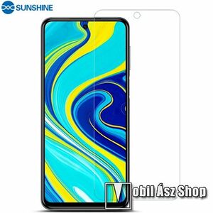 SUNSHINE Hydrogel TPU képernyővédő fólia - Ultra Clear, ÖNREGENERÁLÓ! - 1db, a teljes képernyőt védi - Xiaomi Redmi Note 9S / 9 Pro / 9 Pro Max / 10 Lite / Poco M2 Pro - GYÁRI kép