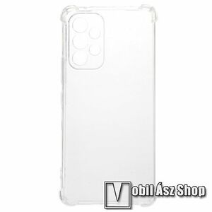 Szilikon védő tok / hátlap - FÉNYES - ÁTLÁTSZÓ - erősített sarkok - SAMSUNG Galaxy A53 5G (SM-A536U) kép