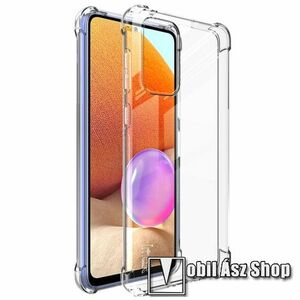 IMAK Silky szilikon védő tok / hátlap - ÁTLÁTSZÓ - ERŐS VÉDELEM! - képernyővédő fóliával! - SAMSUNG Galaxy A73 5G (SM-A736B) - GYÁRI kép