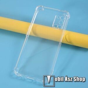Szilikon védő tok / hátlap - FÉNYES - ÁTLÁTSZÓ - erősített sarkok - Oppo A72 / A92 / A52 kép