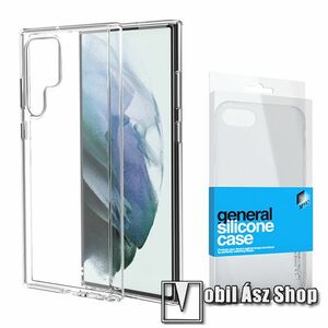 Xpro szilikon védő tok / hátlap - ULTRAVÉKONY! 0.33mm - ÁTLÁTSZÓ - SAMSUNG Galaxy S22 Ultra 5G (SM-S908) - GYÁRI kép