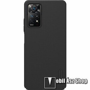 NILLKIN SUPER FROSTED műanyag védő tok / hátlap - érdes felület - FEKETE - Xiaomi Redmi Note 11 Pro 4G (Global) / 11 Pro 5G (Global) / 11E Pro / 12 Pro 4G - GYÁRI kép