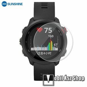 Garmin Forerunner 245, Sunshine Hydrogel TPU okosóra képernyővédő fólia, Ultra Clear, Önregeneráló!, 1db kép
