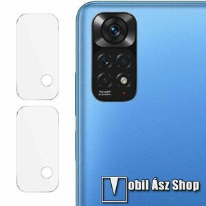 IMAK kamera lencsevédő üvegfólia - 2db, 9H, Arc Edges - Xiaomi Redmi Note 11 4G (Global version) / Redmi Note 11S (Global version) - GYÁRI kép