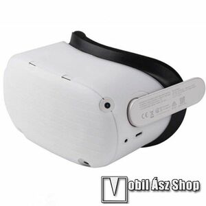 Oculus Quest 2-höz szilikon védő tok - szellőzőnyílás - FEHÉR kép