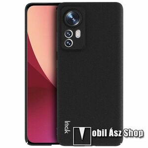 IMAK HC-1 műanyag védő tok / hátlap - MATT FEKETE - Xiaomi 12 / 12X / 12S - GYÁRI kép