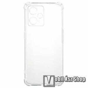 Szilikon védő tok / hátlap - FÉNYES - ÁTLÁTSZÓ - erősített sarkok - Realme 9 Pro / Realme V25 kép