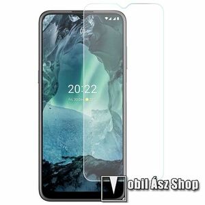 Előlap védő karcálló edzett üveg - 0, 3 mm vékony, 9H, Arc Edge, A képernyő sík részét védi - NOKIA G11 / G21 / G22 / C32 kép