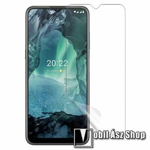 Képernyővédő fólia - Ultra Clear - 1db, törlőkendővel, A képernyő sík részét védi - NOKIA G11 / NOKIA G21 kép