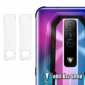 IMAK kamera lencsevédő üvegfólia - 2db, 9H, Arc Edges - ZTE nubia Red Magic 7 / 7S - GYÁRI kép