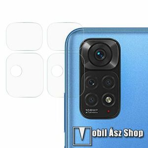 Kamera lencsevédő karcálló edzett üveg - 2db, 9H, 0, 33mm, Arc Edge - Xiaomi Redmi Note 11S (Global version) kép