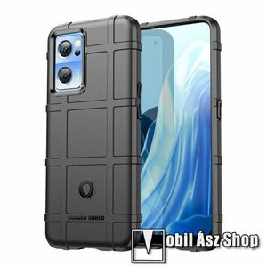 OTT! RUGGED SHIELD szilikon védő tok / hátlap - matt, ERŐS VÉDELEM - FEKETE - OnePlus Nord CE 2 5G kép