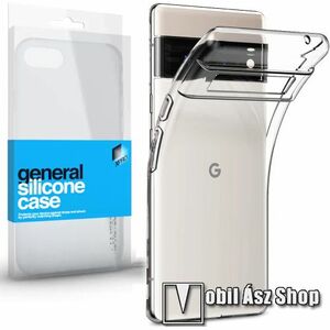 Xpro szilikon védő tok / hátlap - ULTRAVÉKONY! 0.33mm - ÁTLÁTSZÓ - Google Pixel 6 - GYÁRI kép