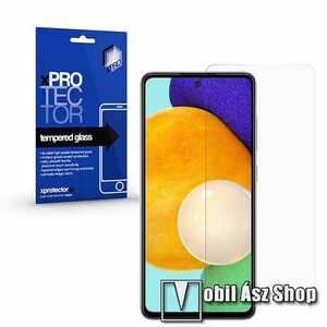 Xpro előlap védő karcálló edzett üveg - 0, 33 mm vékony, 9H, Arc Edge, A képernyő sík részét védi - SAMSUNG Galaxy A53 5G (SM-A536) - GYÁRI kép