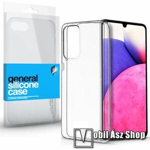 Xpro szilikon védő tok / hátlap - ULTRAVÉKONY! 0.33mm - ÁTLÁTSZÓ - SAMSUNG Galaxy A33 5G (SM-A336) - GYÁRI kép