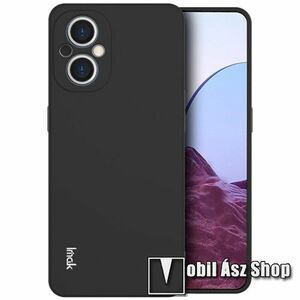 IMAK UC-3 szilikon védő tok / hátlap - MATT FEKETE - OnePlus Nord N20 5G / Oppo A96 (China) - GYÁRI kép