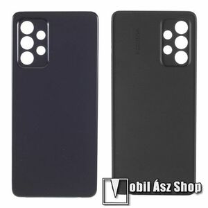 Akkufedél - FEKETE - OEM minőség, beépítése szakértelmet igényel! - SAMSUNG Galaxy A52 4G (SM-A525F) kép